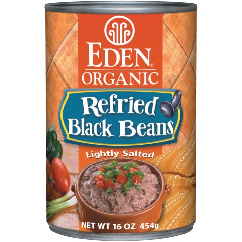 Eden Foods Refried Black Beans